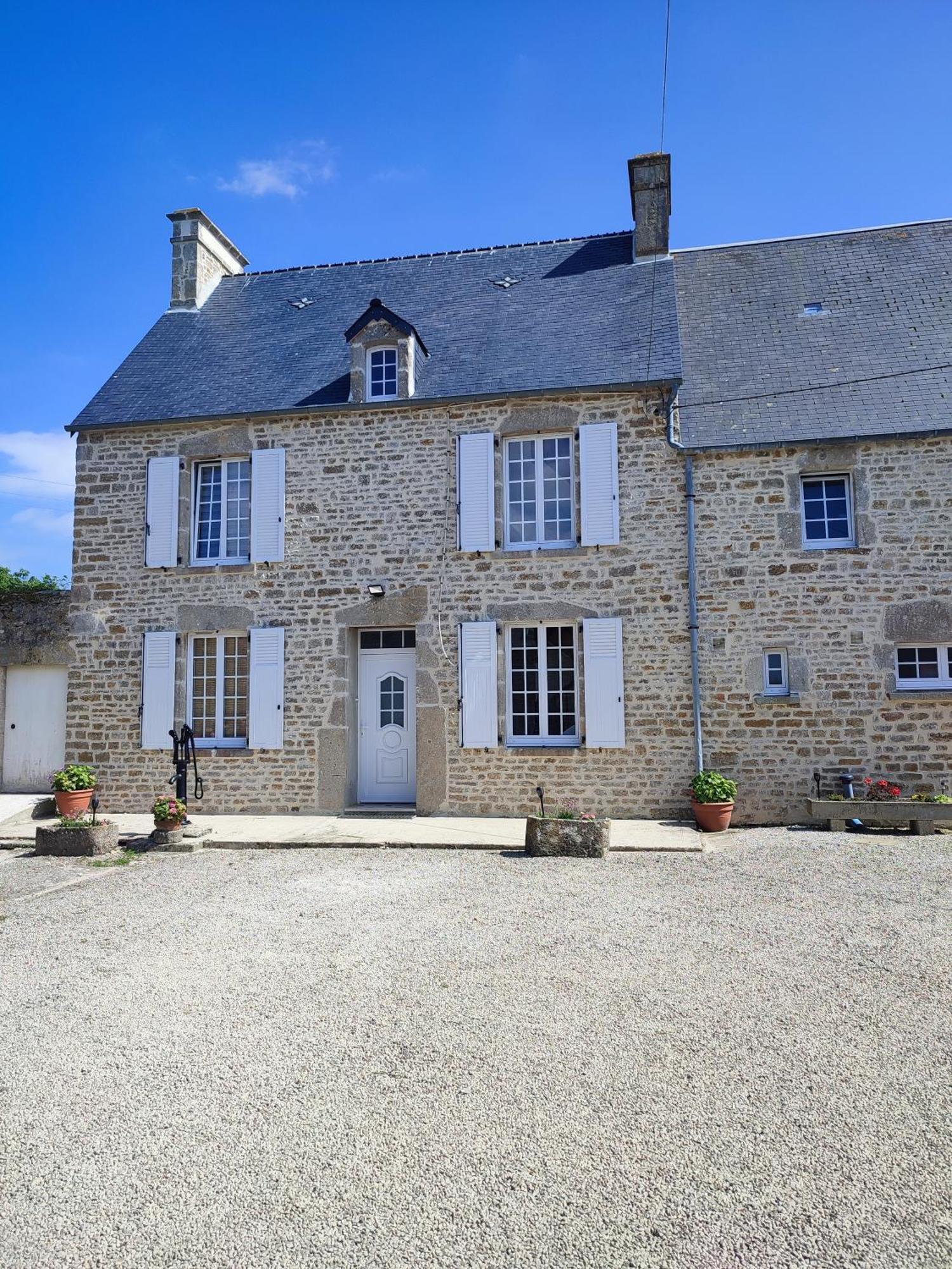 La Barberie A Saint-Marcouf Villa Eksteriør bilde